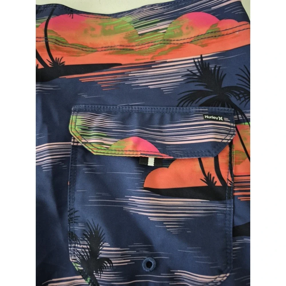 Hurley Swim Trunk Mens 30  Color‎ Multi Phantom Weekender 20  9